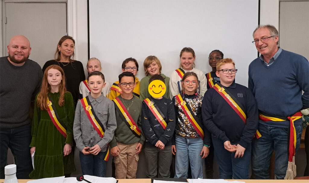 Prestation de serment du Conseil Communal des Enfants à Brunehaut